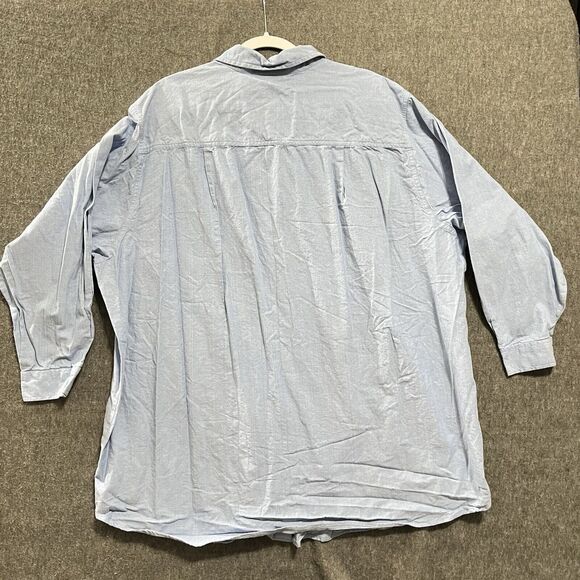 C.S.T. Sport Schoolhouse Embroidered Button Down Vintage Shirt, Size 24W, Autumn - Picture 7 of 7